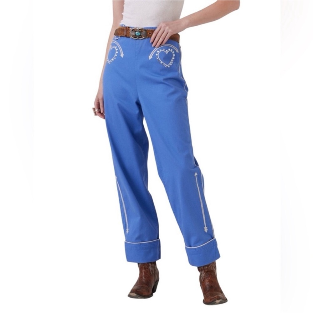 Double D Ranch Besotted Rhinestone Pant SZ 8 NWOT